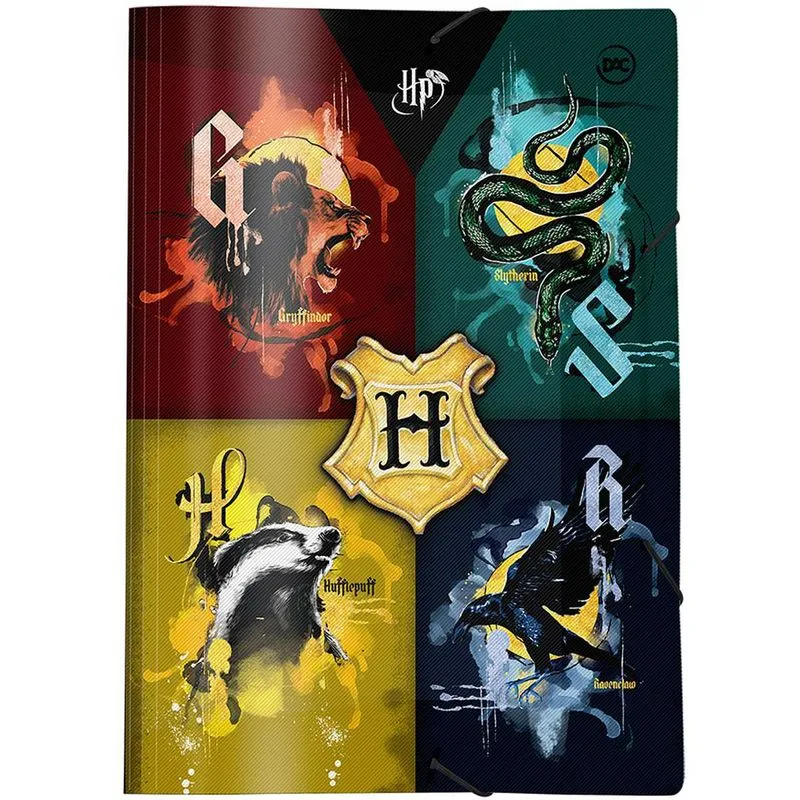 Pasta ABA Elastica Plastica HARRY Potter Oficio