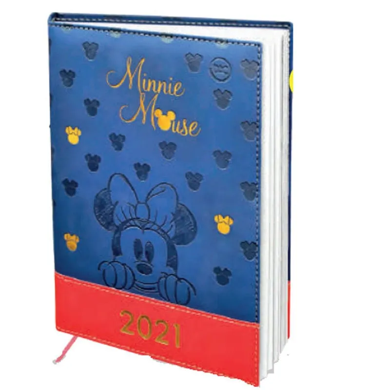 Agenda 2021 Minnie A6 Pequena 336 Páginas.