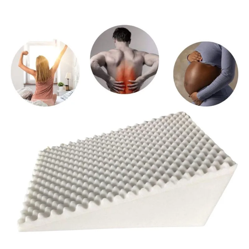 Travesseiro Triangular Anti Refluxo Suave Encosto
