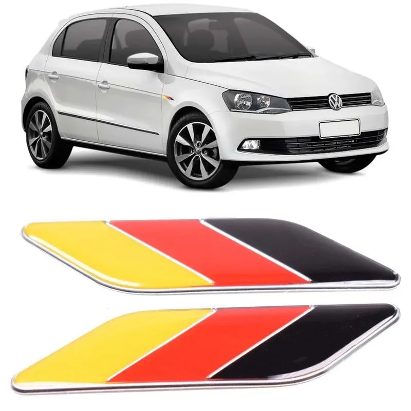 Emblema Lateral Alemanha Vw Gol Golf Jetta Parati Passat