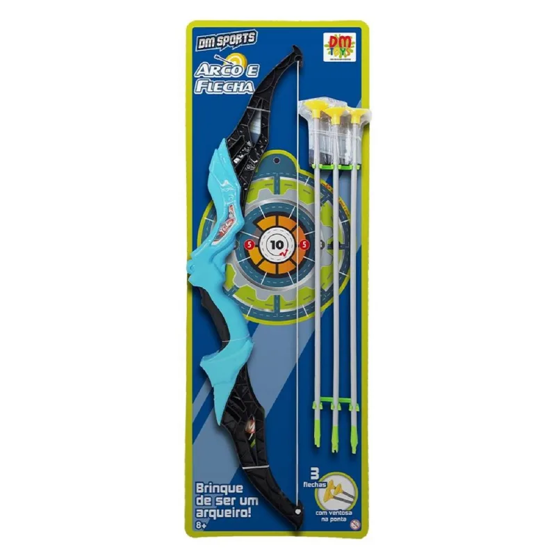 Arco E Flecha Dm Sports Azul Dm Brasil Dmt6417