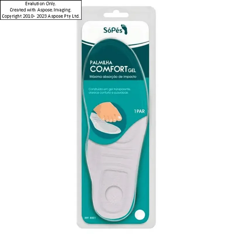Palmilha Comfort Gel So Pes 35/36