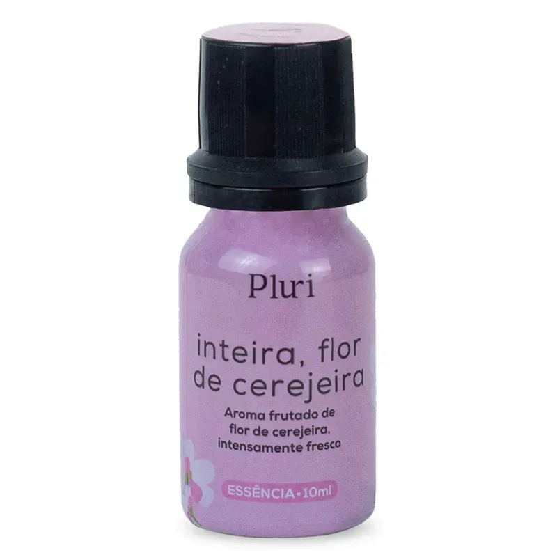 Essência Pluri 10ml Flor de Cerejeira ESSENCIA PLURI 10ML FLOR DE CEREJEIRA