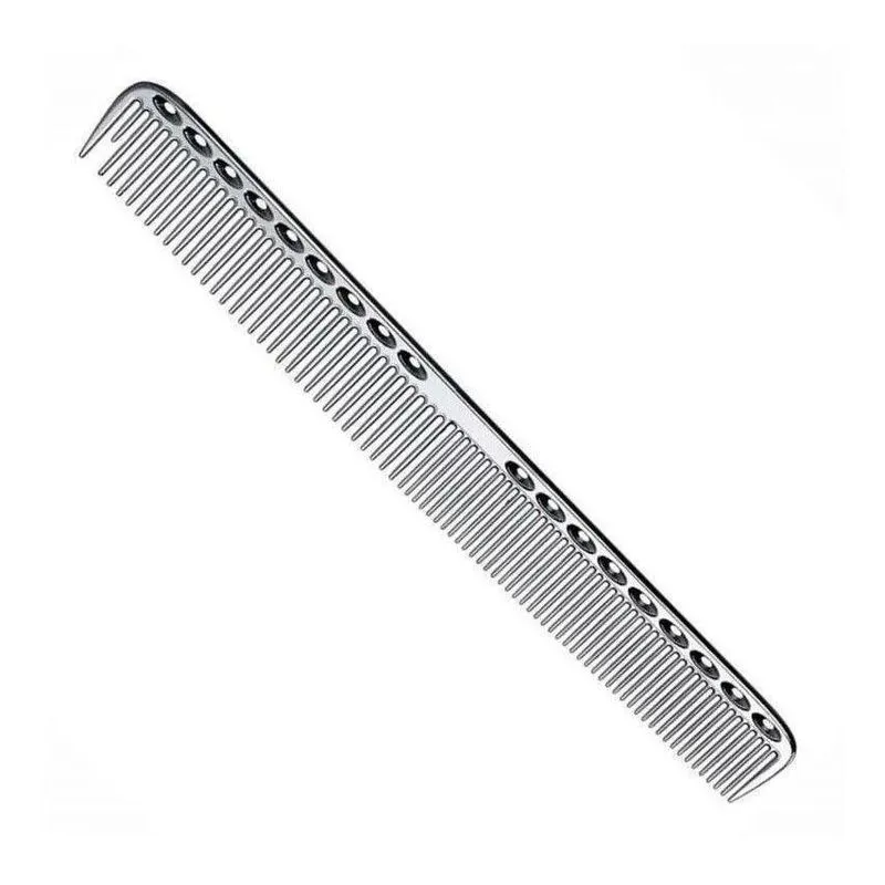 Pente De Corte Metal Alumínio Para Barbeiro 21,5 Cm