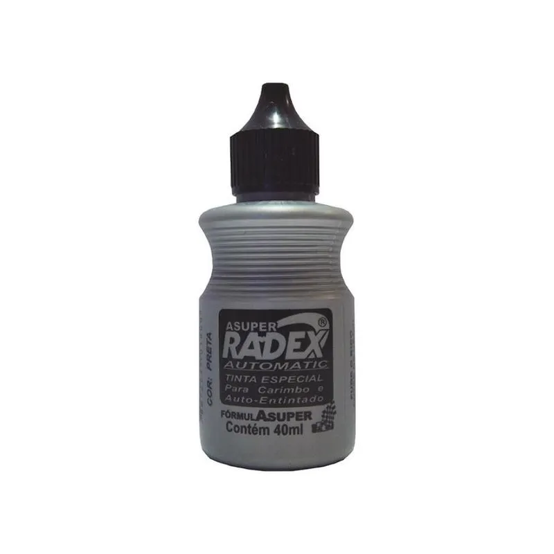 Tinta P/carimbo Tincar 1000ml Azul Tcar-1l Radex