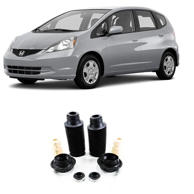 Par De Batentes Dianteiro Honda Fit Lx-mt 14 16v Flex 2008 A 2014