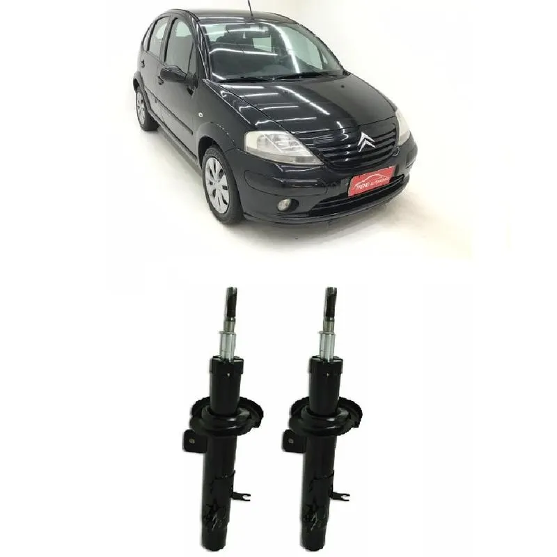 Par de Amortecedores Dianteiro C3 XTR 16 16V Flex de 2006 a 2012