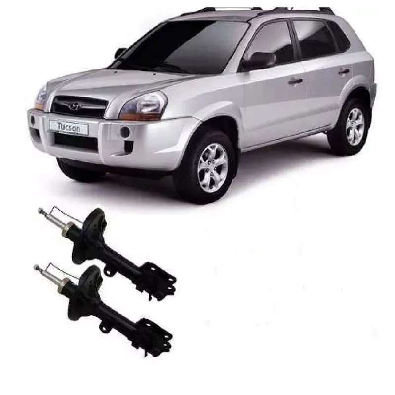 Par de Amortecedores Dianteiro Hyundai Tucson GL 4X2 AT 20 16V gasolina 4P - importado de 2004 a 2010