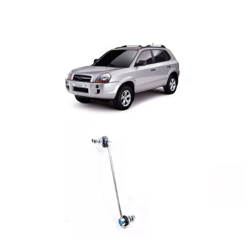 Bieleta Hyundai Tucson GL 4X2 MT 20 16V gasolina 4P - importado - Dianteiro - Lado Esquerdo de 2004 a 2010