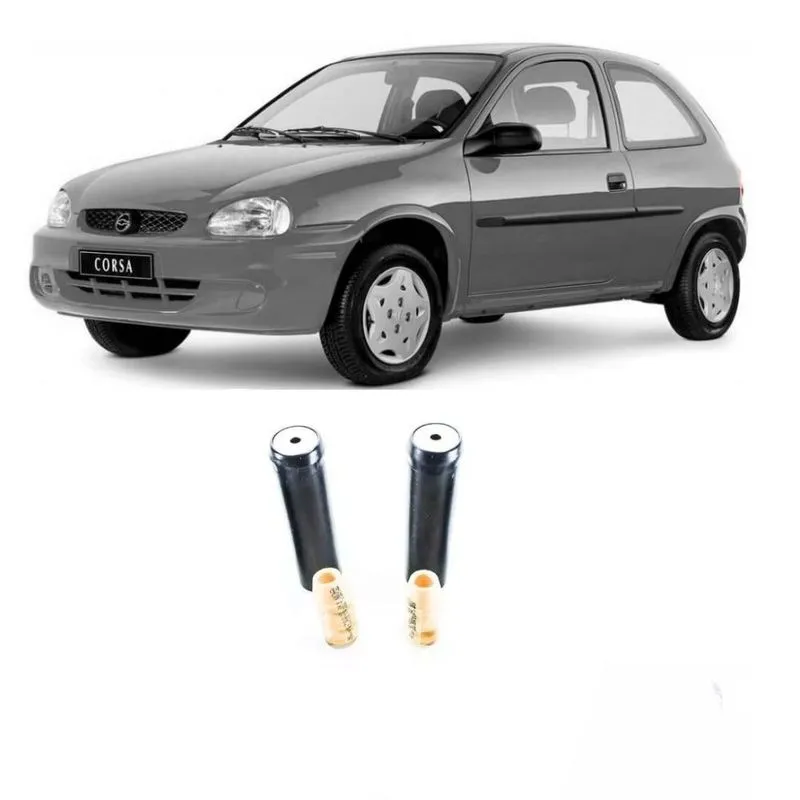 Par de Batente Traseiro Corsa (1994 Até 2002 ) 1.0/1.4/1.6/1.8 8V/16V - Hatch