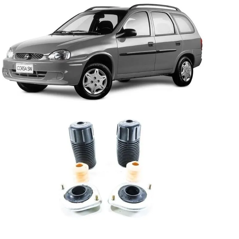 Par De Batente Corsa Wagon Dianteiro (1997 Até 2001 ) Gl/gls 1.6