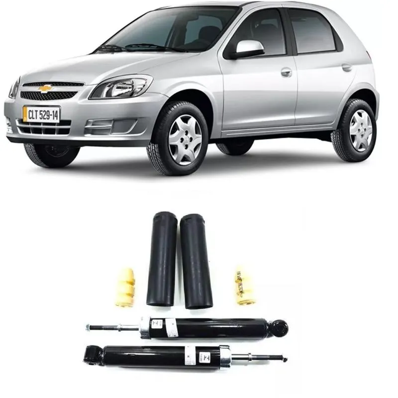Amortecedor + Batente Celta Traseiro 2003 Até 2015 - Advance Energy 1,0 1,4 8V
