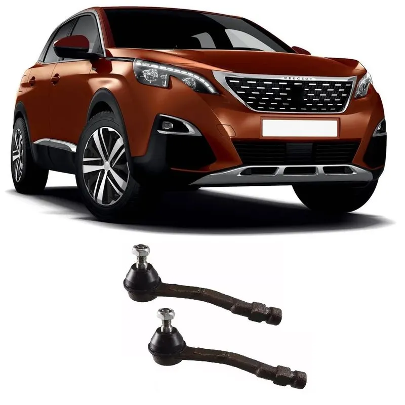 Terminal de Direção Peugeot 3008 Dianteiro (2009 Até 2017) Flex Automotive - O Par