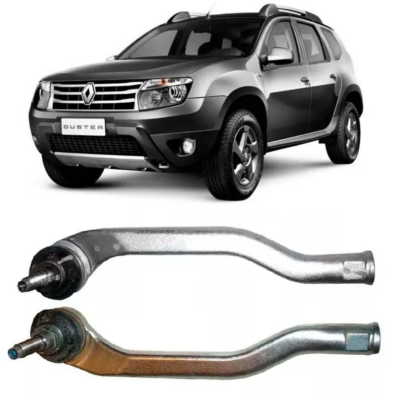 Terminal de Direção Renault Duster Dianteiro (2011 Até 2016) Flex Automotive - O Par