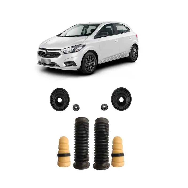 Kit Batente Chevrolet Ônix Impacto Reposição Automotiva Dianteiro - (2013 Até 2019) O Par