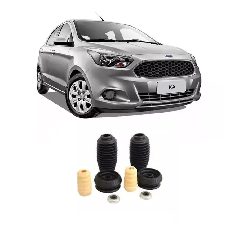 Kit Batente Ford Ka Impacto Reposição Automotiva Dianteiro - (2013 Até 2019) O Par