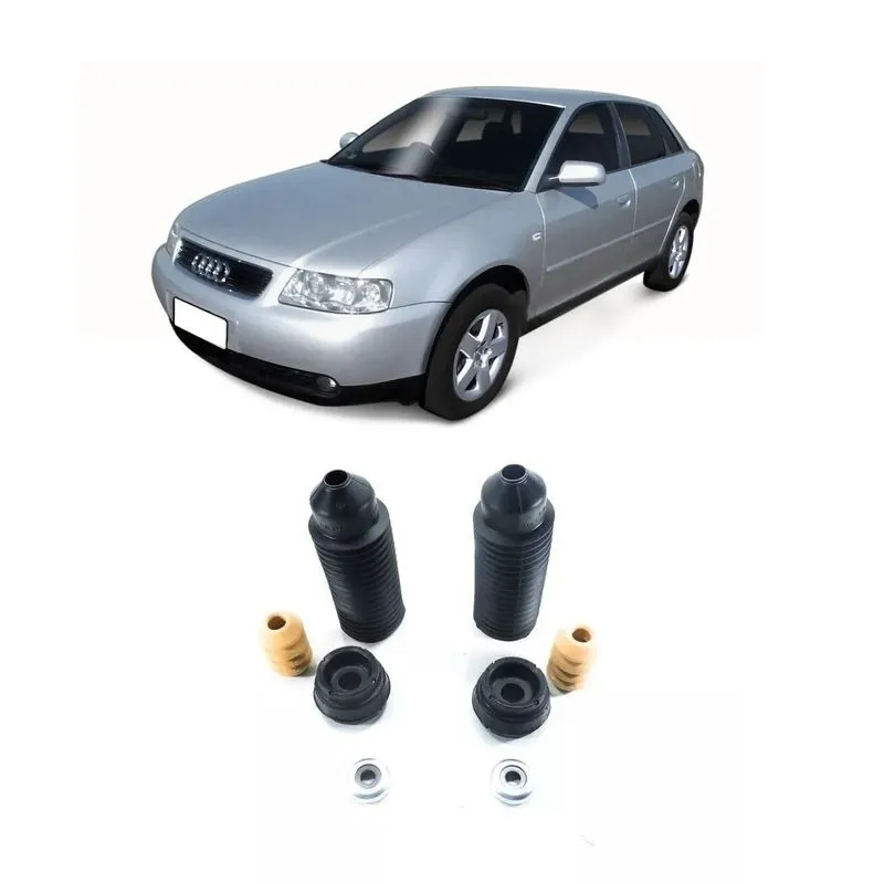 Kit Batente Audi A3 Impacto Reposição Automotiva Dianteiro - (1996 Até 2006) O Par
