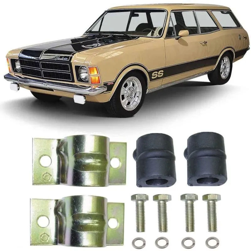 Kit Estabilizador Chevrolet Caravan Dianteiro 1980 Até 1987 O Par