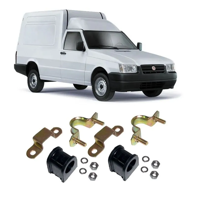 Kit Estabilizador Fiat Fiorino DianteiroLateral 1991 Até 2012 21MM - O Par
