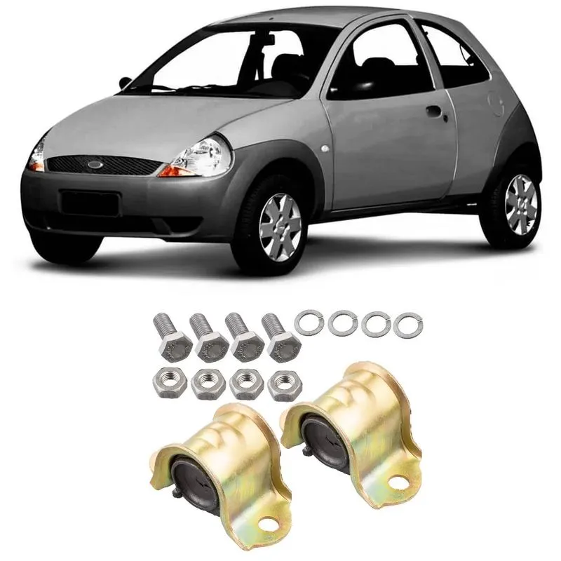 Kit Estabilizador Ford Ka Dianteiro 1997 Até 2007 13MM - O Par