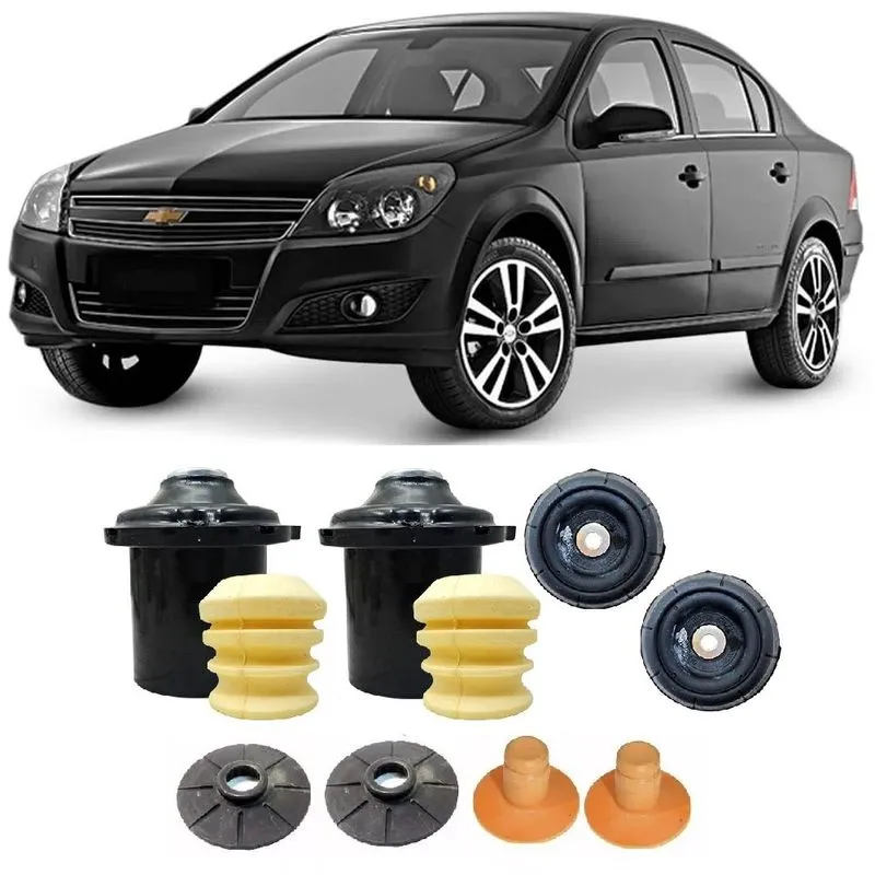 04 Kits Batentes Chevrolet Vectra 2006 Até 2011 Dianteirotraseiro