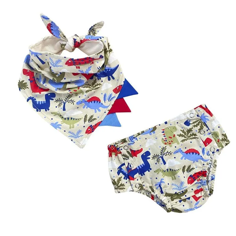 Babador Infantil Kit Com Calcinha Para O Calor Do Verão Luxo