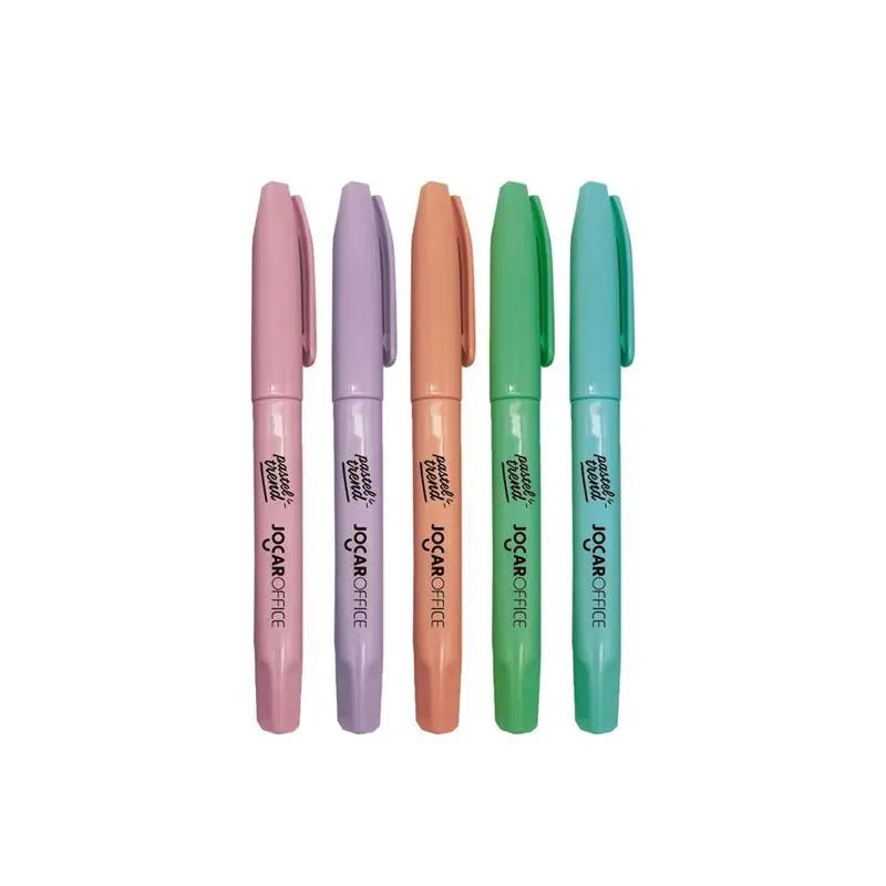 MARCA TEXTO SLIM PASTEL TREND COD.94109 SORTIDO LEONORA