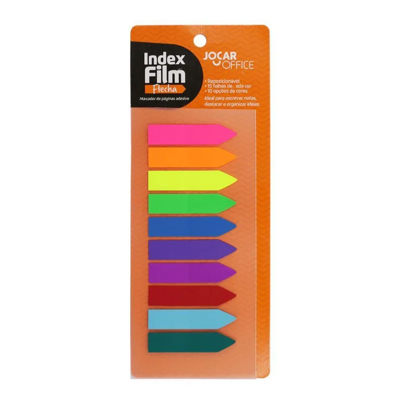 Bloco Autoadesivo Index Film Flecha Leonora - 12x54mm 150fls