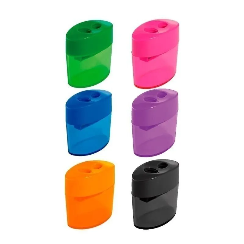 Apontador Oval Duplo LeoLeo