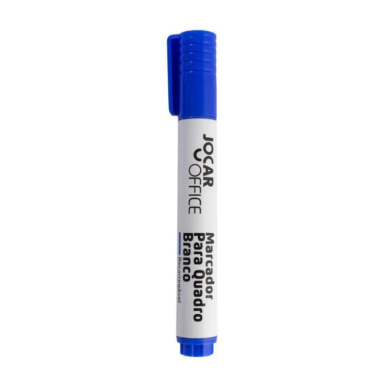 Marcador Para Quadro Branco Recarregável Tinta Azul
