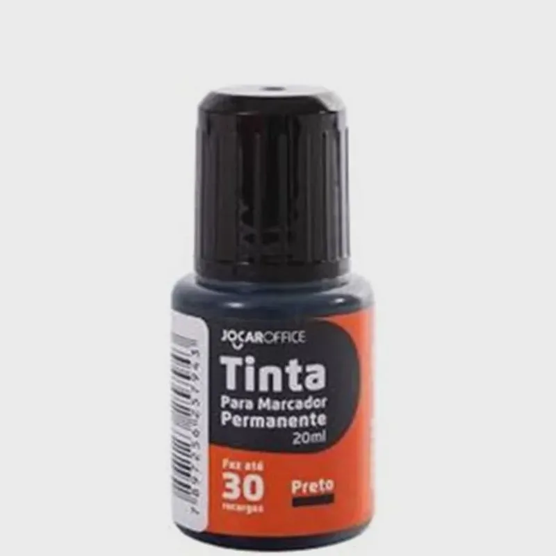 Tinta Canetao Jocaroffice Preto 20ml