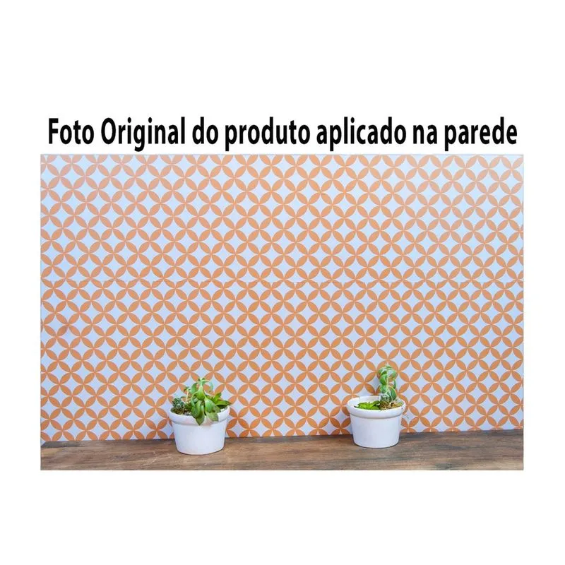 Papel De Parede Adesivo 10mx45cm Retrô Bolas