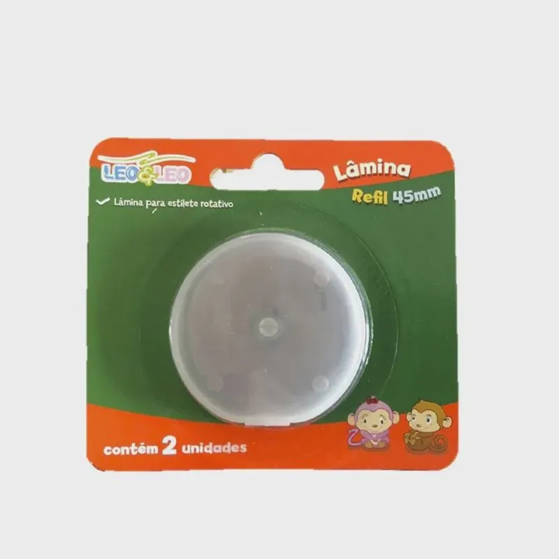 Lamina estilete Rotativo 28mm Leo e Leo 2un
