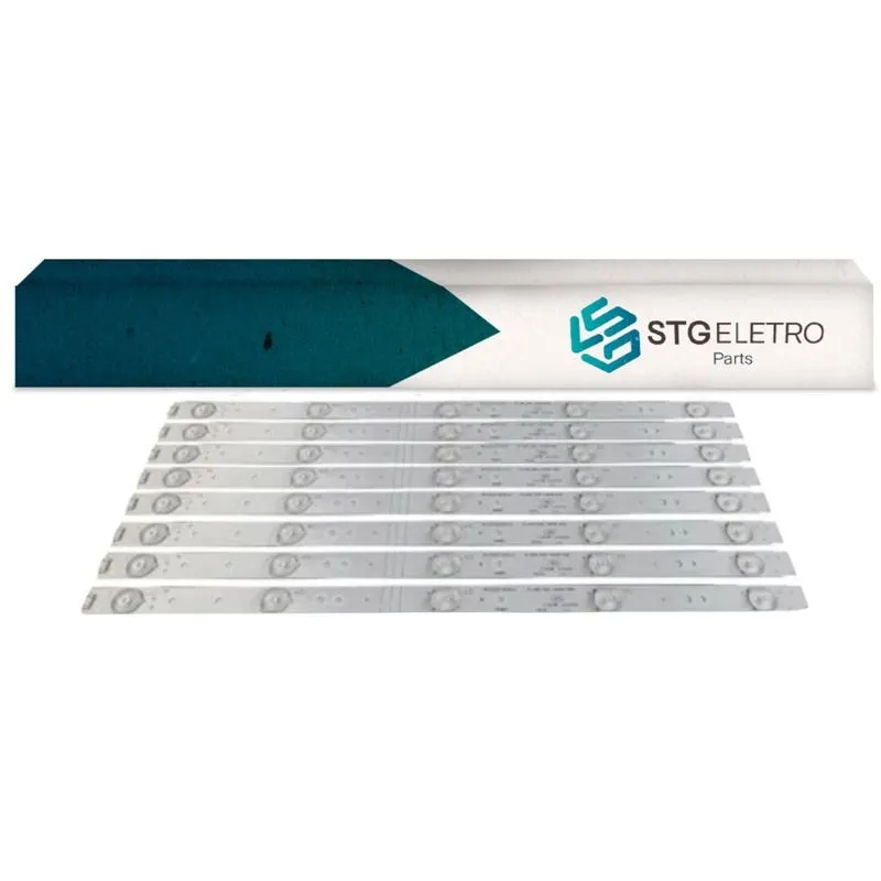 Kit 8 Barras De Leds Tv Ph43e30dsgw Philco Ph43e30 Nova