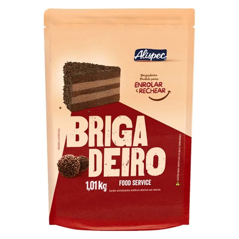 Brigadeiro Pronto Pacote 950g - Alispec