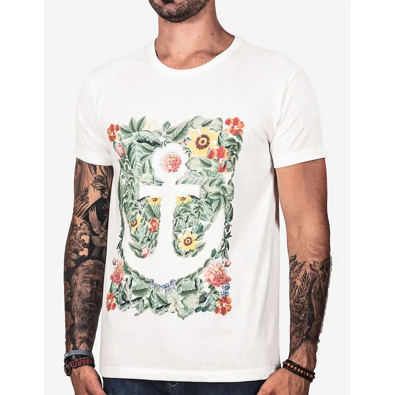 T-shirt Âncora 101655-off White-m