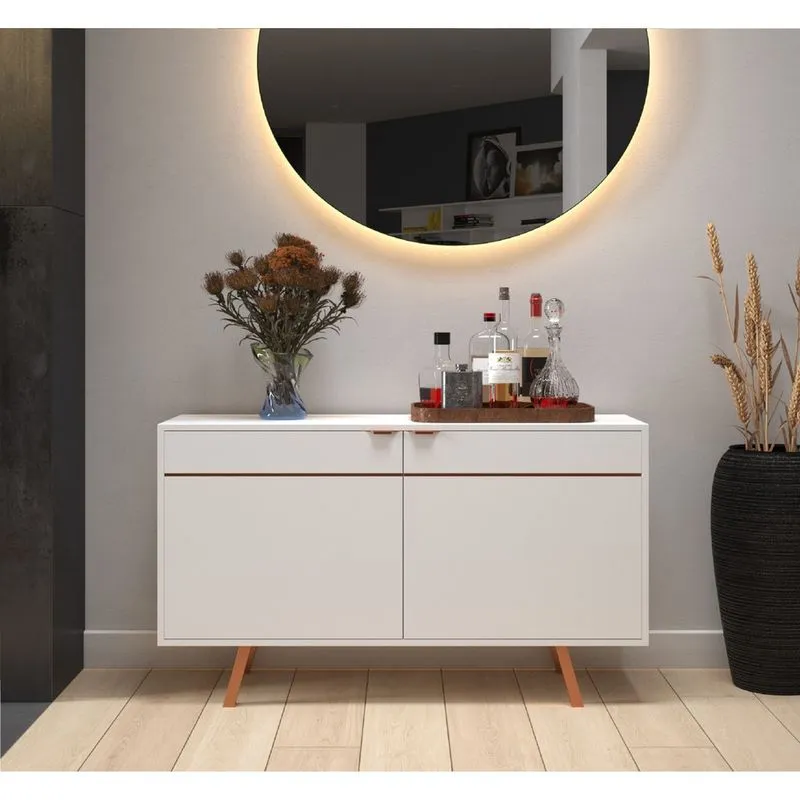 Buffet De Cozinha Estante Aparador Estilo Retrô P Microondas Alta Qualidade