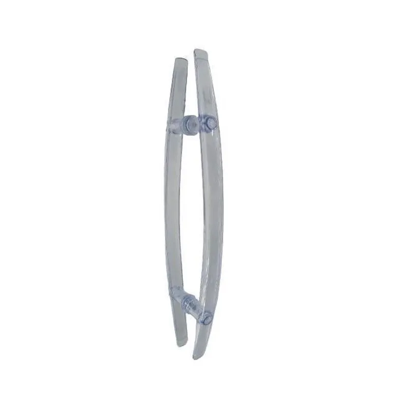 Puxador De Resina H Curvo 5030 Incolor