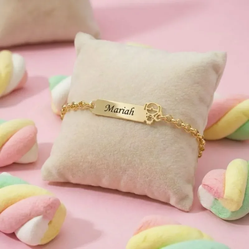 Pulseira Infantil com nome