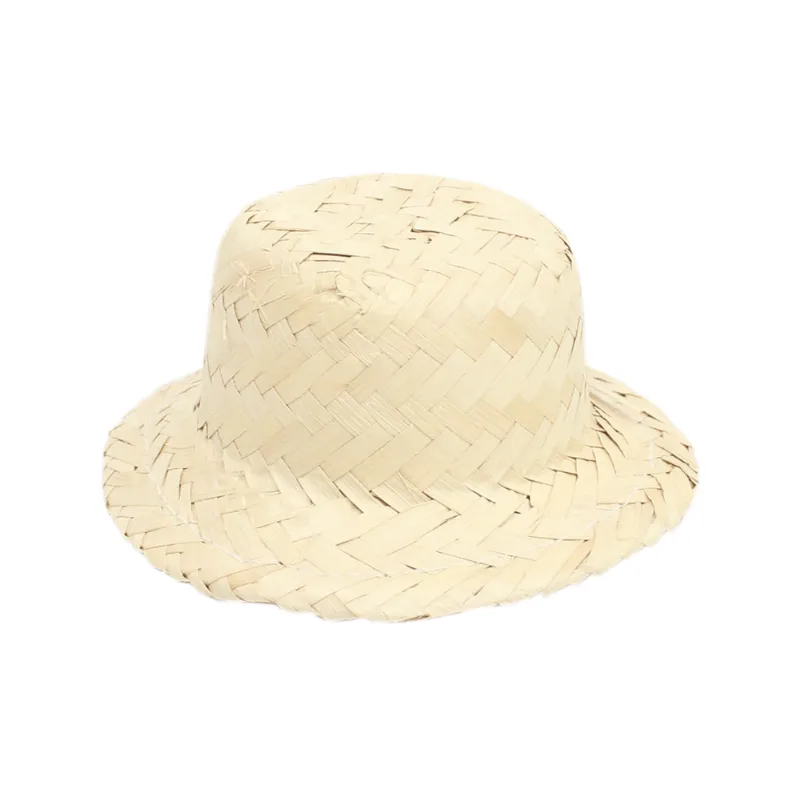 CHAPEU PALHA BONECA REDONDO G R.721 ÚNICA