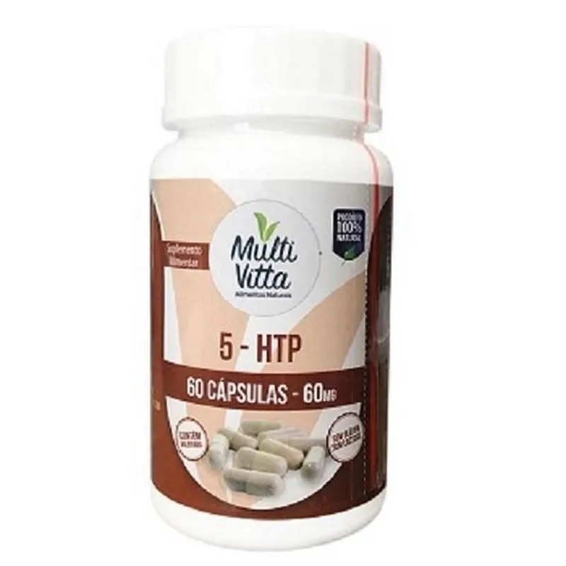 5-HTP 60 cáps. 60mg - Multi Vitta