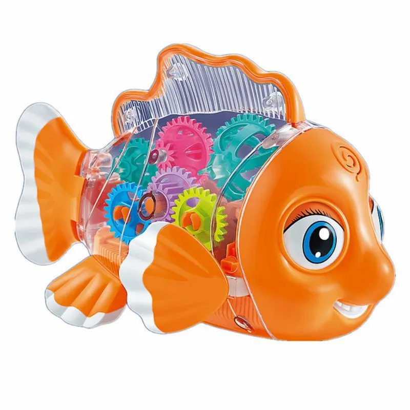 Snoopy Fish - Luzes Led, Música - 19cm