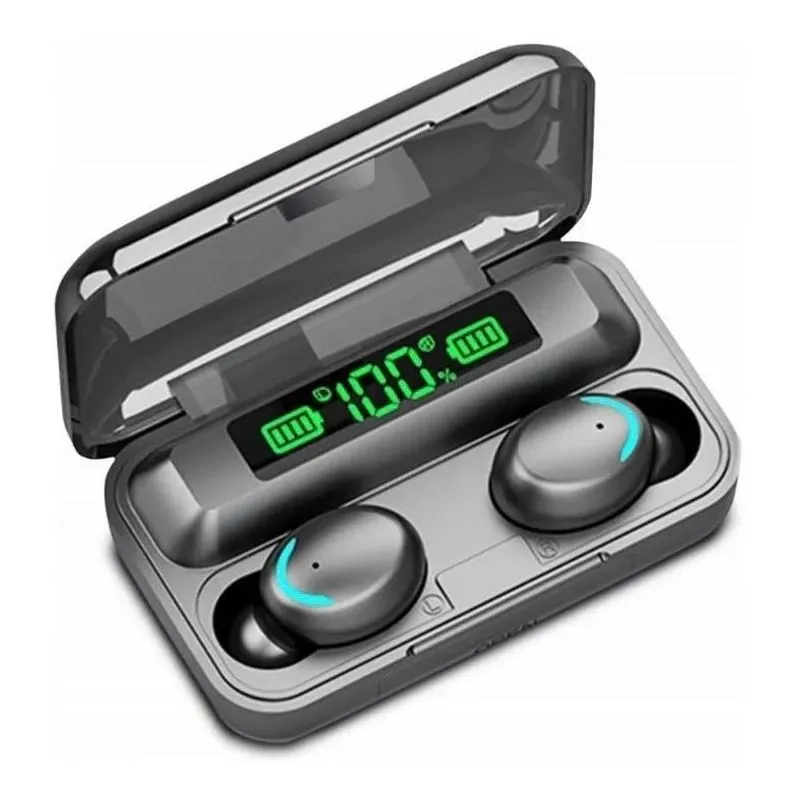 Fone Ouvido Sem Fio Bluetooth F9-5 Carrega O Celular