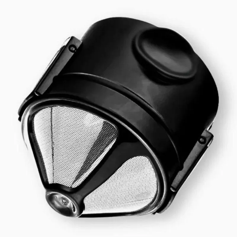 Coador De Café Dobrável Portátil Filtro De Inox Reutilizável Sem Papel Malha Dupla Inox