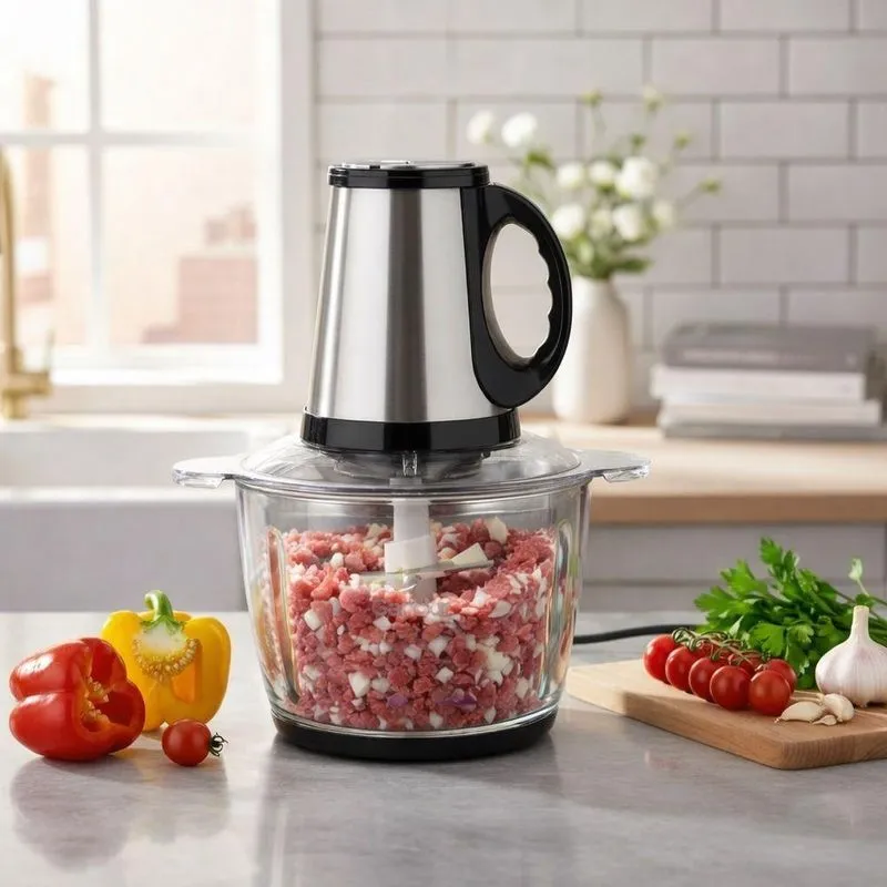 Processador De Alimentos Elétrico Tienda Online Vidro 3l 220v