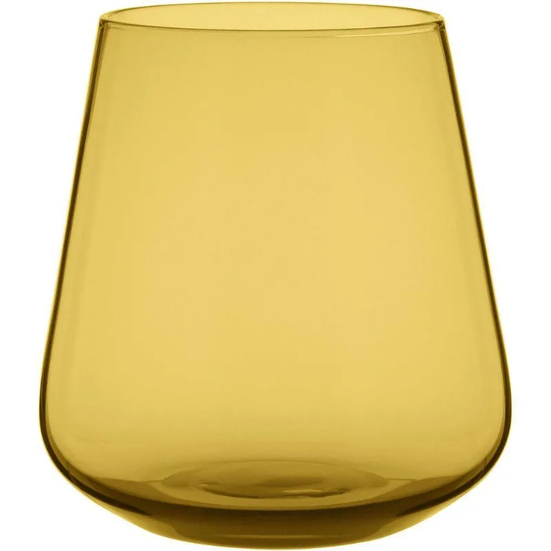 Jogo Copos Home&co Comodore Vidro 400ml 10x9x9cm âmbar