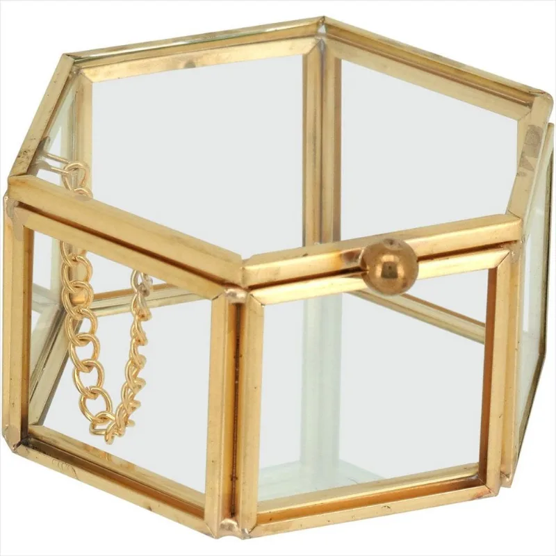 Porta Joias Vidro 4x8x7cm