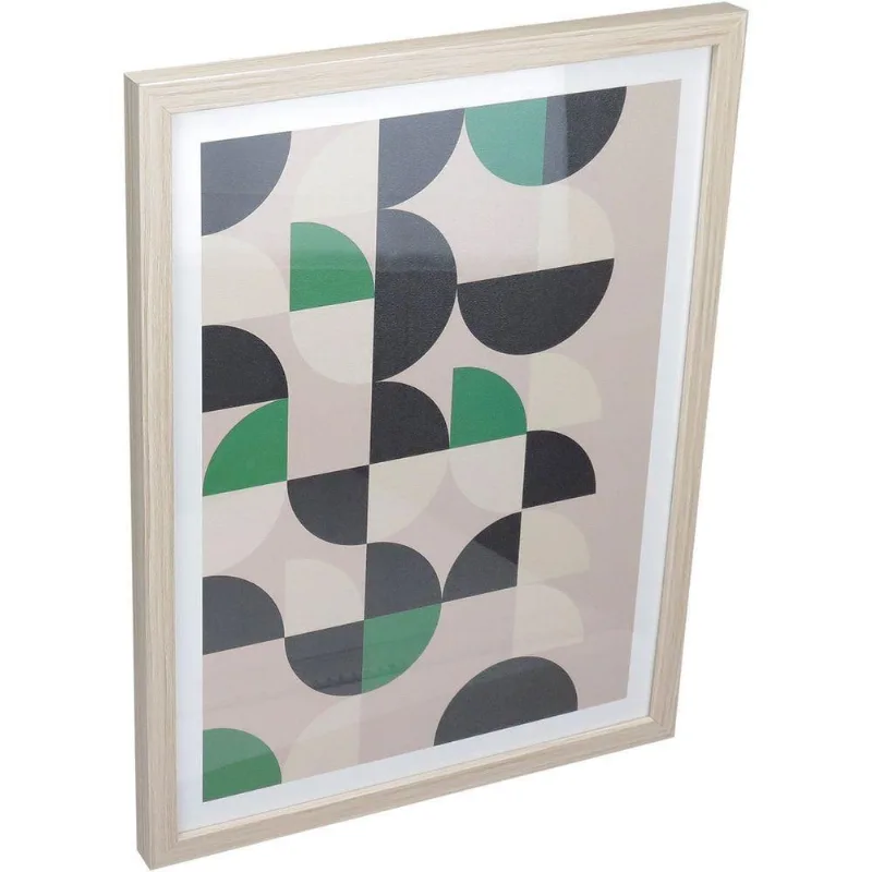 Quadro Decorativo Parede Home&amp;co Mdf 39x29x2cm Multicolorido