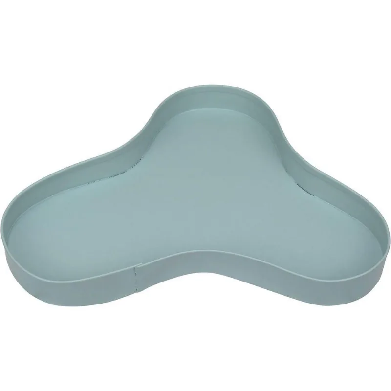 Bandeja Decorativo Para Servir Home&co Metal 2x14x20cm Verde