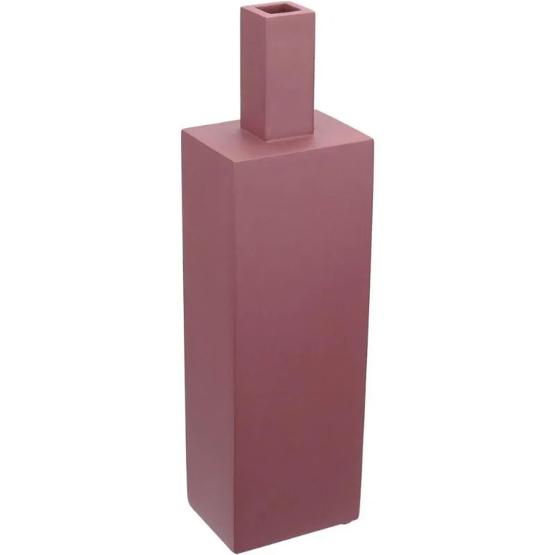 Vaso Decorativo Enfeite Casa Caixa Home&co Resina 35x10x7cm Vermelho